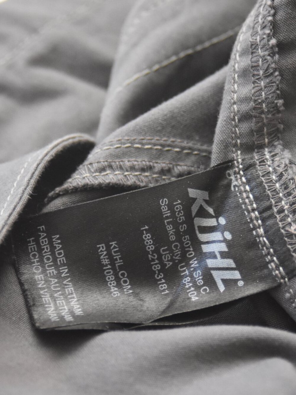 KÜHL Women’s Size 6 Gray Hiking Shorts 6" Inseam Outdoor Performance Stretch - Picture 11 of 13